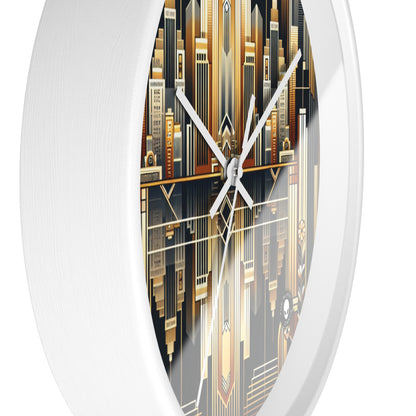 "Luxe Deco: Elegancia artística en el Grand Hotel" - The Alien Wall Clock Art Deco
