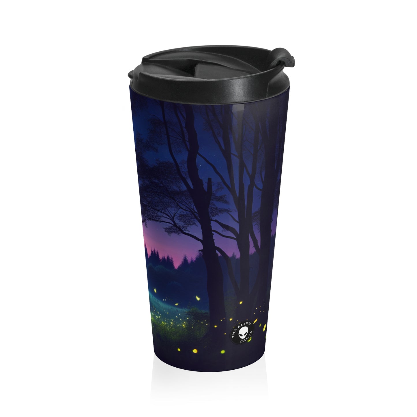 « Twilight Serenity : Firefly Dance » – La tasse de voyage en acier inoxydable Alien