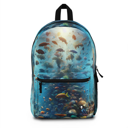 "Glimmering Reef: A Colorful Underwater Wonderland" - The Alien Backpack