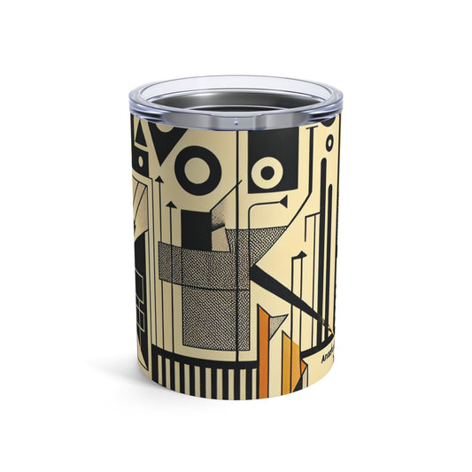 "Dadaist Dreamscape: Un conjunto de collage digital surrealista" - The Alien Tumbler 10oz Dadaism