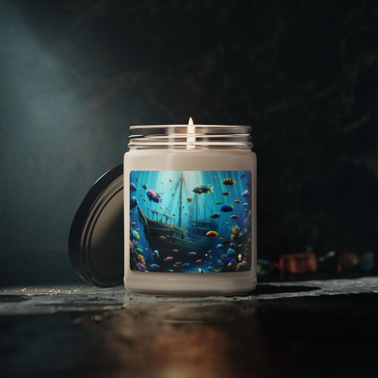 "Sunken Shipwreck Wonderland" - The Alien Scented Soy Candle 9oz