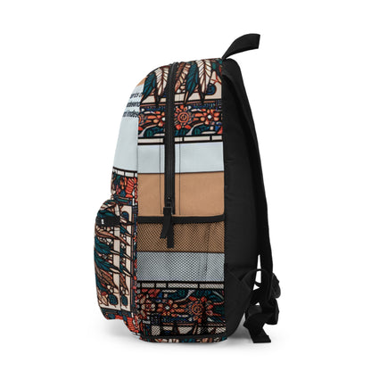 "Resilience Unveiled: A Postcolonial Celebration" - The Alien Backpack Postcolonial Art