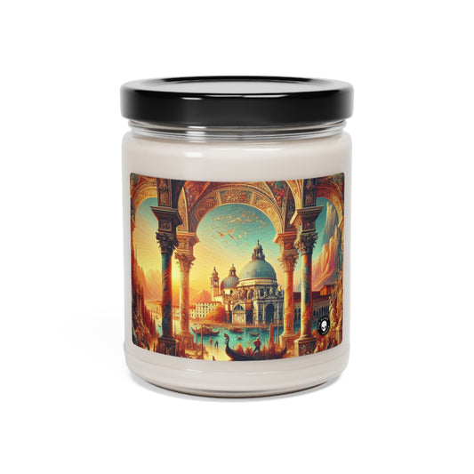 Venetian Dreams: A Fantastical Twist on the Famous Canals - The Alien Scented Soy Candle 9oz Venetian School