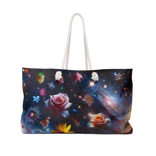 "Floral Constellations" - The Alien Weekender Bag