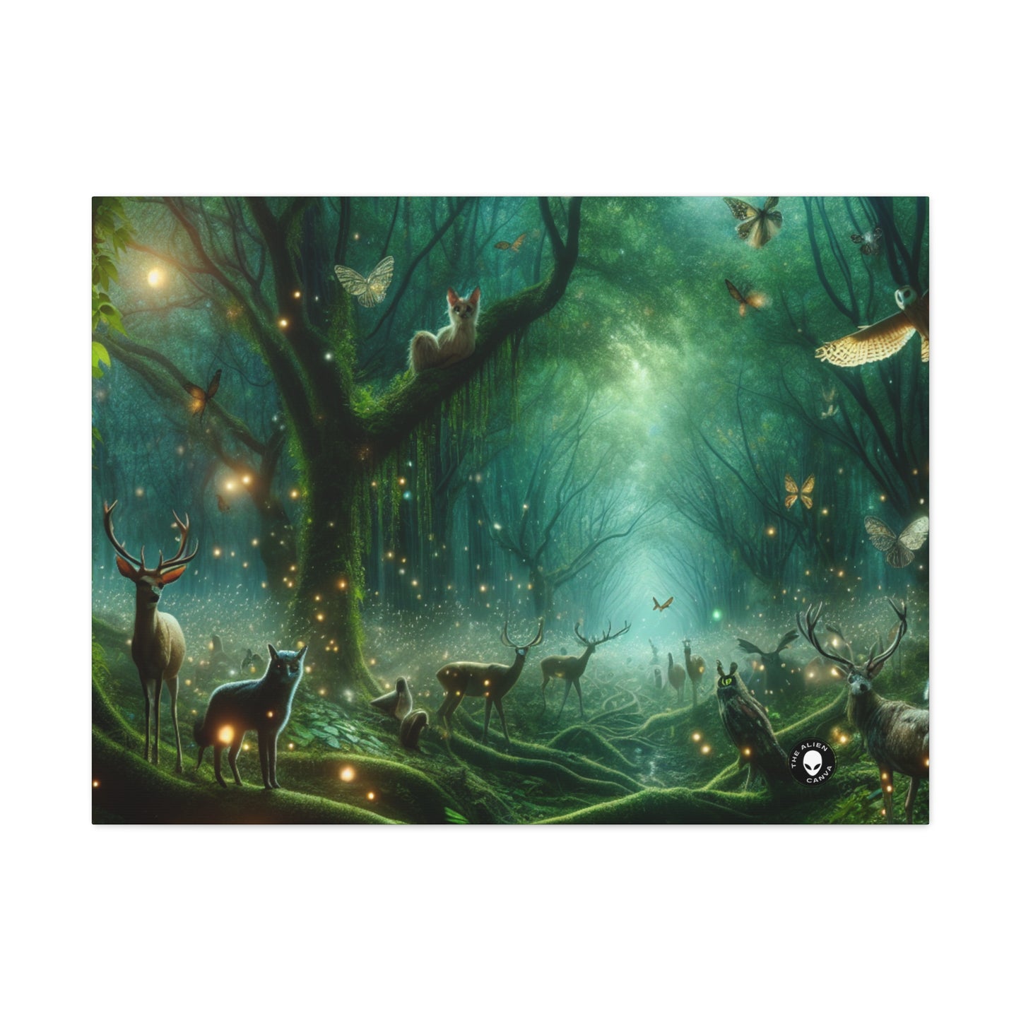 "Enchanted Forest: Voices of the Wild" - The Alien Canva