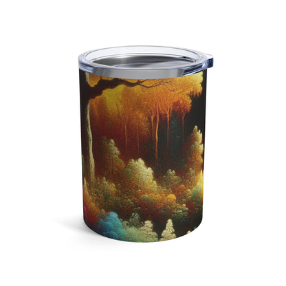 "Light and Dark in the Moonlight" - The Alien Tumbler 10oz Post-Impressionism