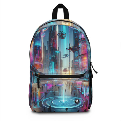 "Digital Evolution: A Technological Art Experience" - The Alien Backpack Electronic Art