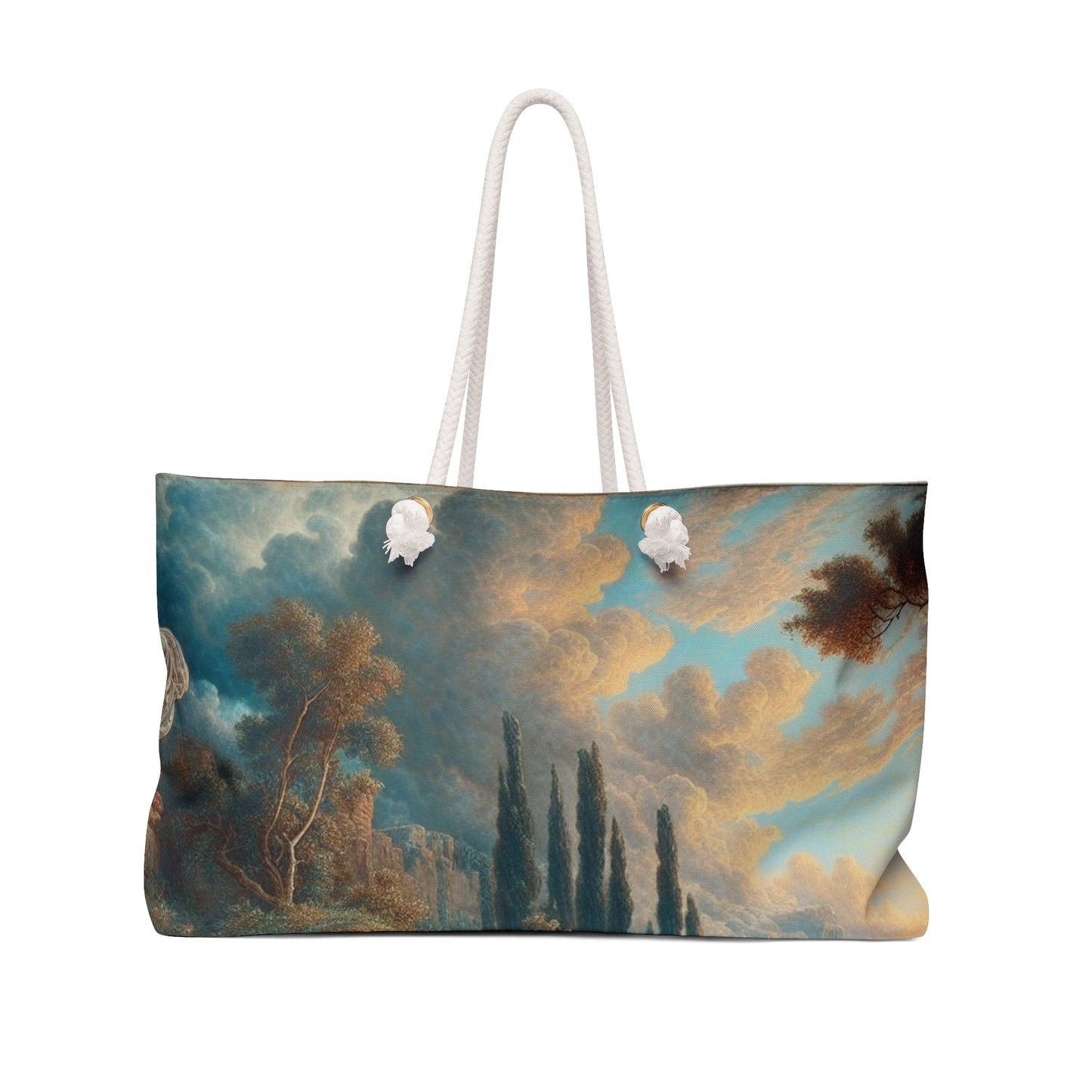 "Sunset Serenade: A Romantic Landscape" - The Alien Weekender Bag Romanticism