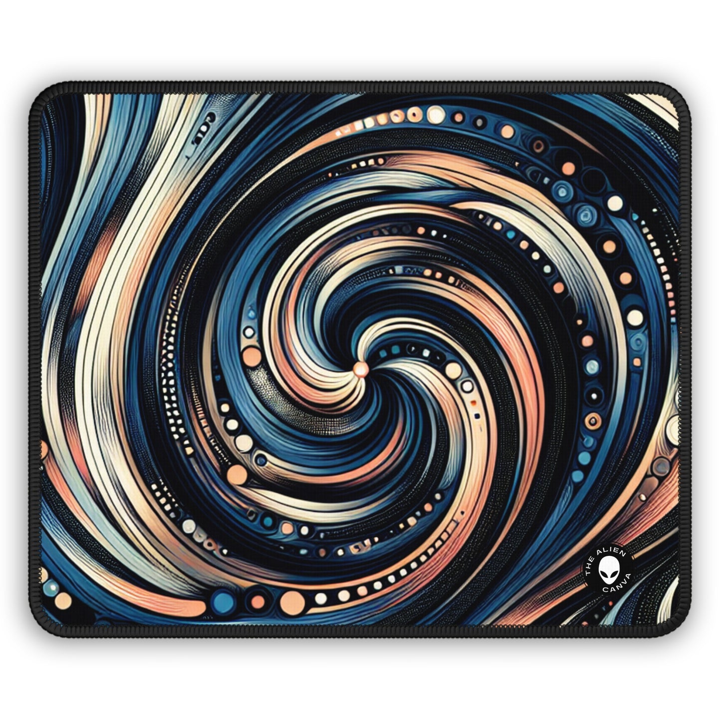 "Chaos in Harmony: A Dynamic Generative Art Exploration" - The Alien Gaming Mouse Pad Generative Art