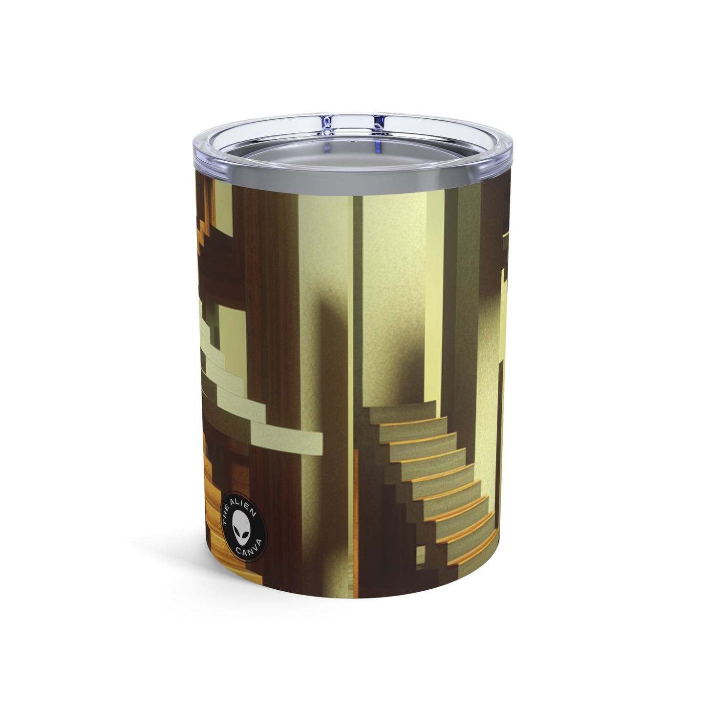 "L'escalier vers le paradoxe" - L'Alien Tumbler 10oz