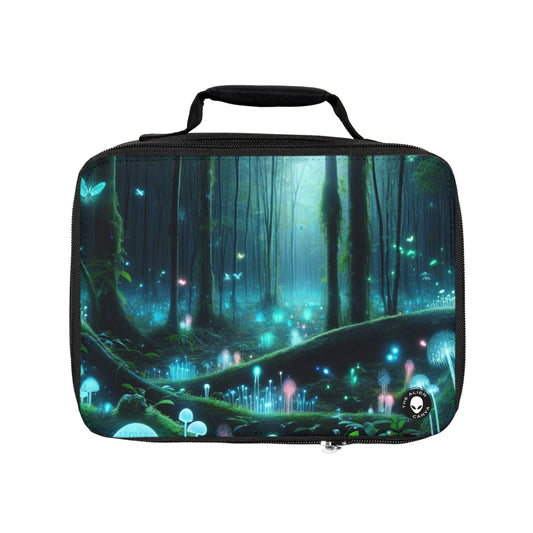 « Nuit enchantée : forêt bioluminescente » – Le sac à lunch Alien