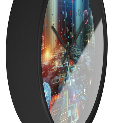 "Enchanted Oasis: A Virtual Reality Garden Experience" - The Alien Wall Clock Virtual Reality Art