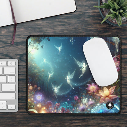 "Enchanted Moonlit Flower Forest" - The Alien Gaming Mouse Pad