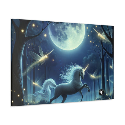 "Enchanted Moonlit Forest" - The Alien Canva