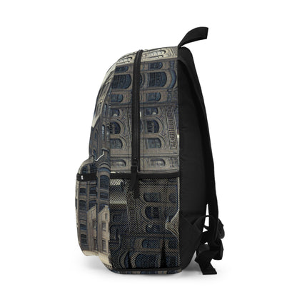 "Urban Precision: Modern Cityscape in the Style of Precisionism" - The Alien Backpack Precisionism