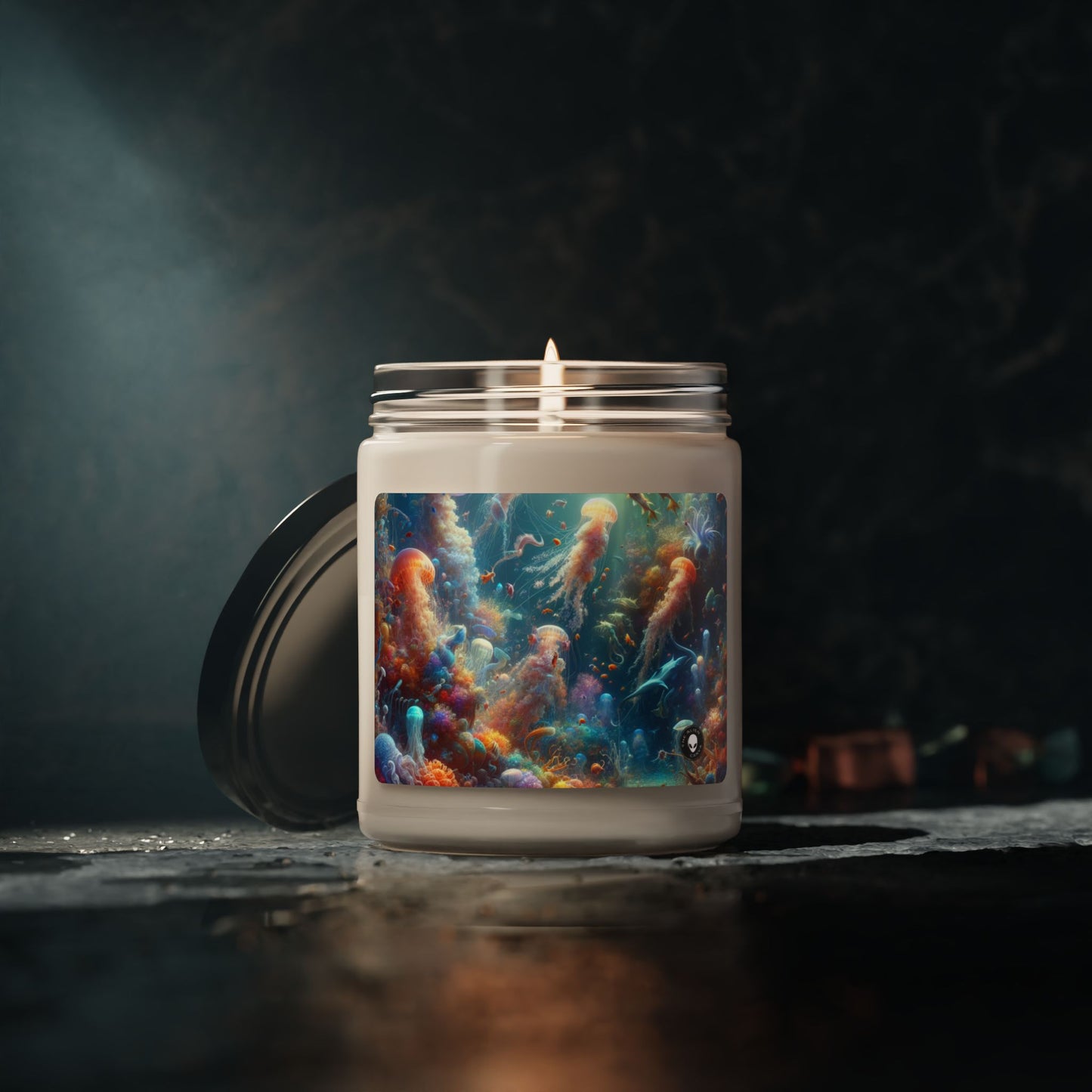 "Enchanted Aquatic Wonderland" - The Alien Scented Soy Candle 9oz