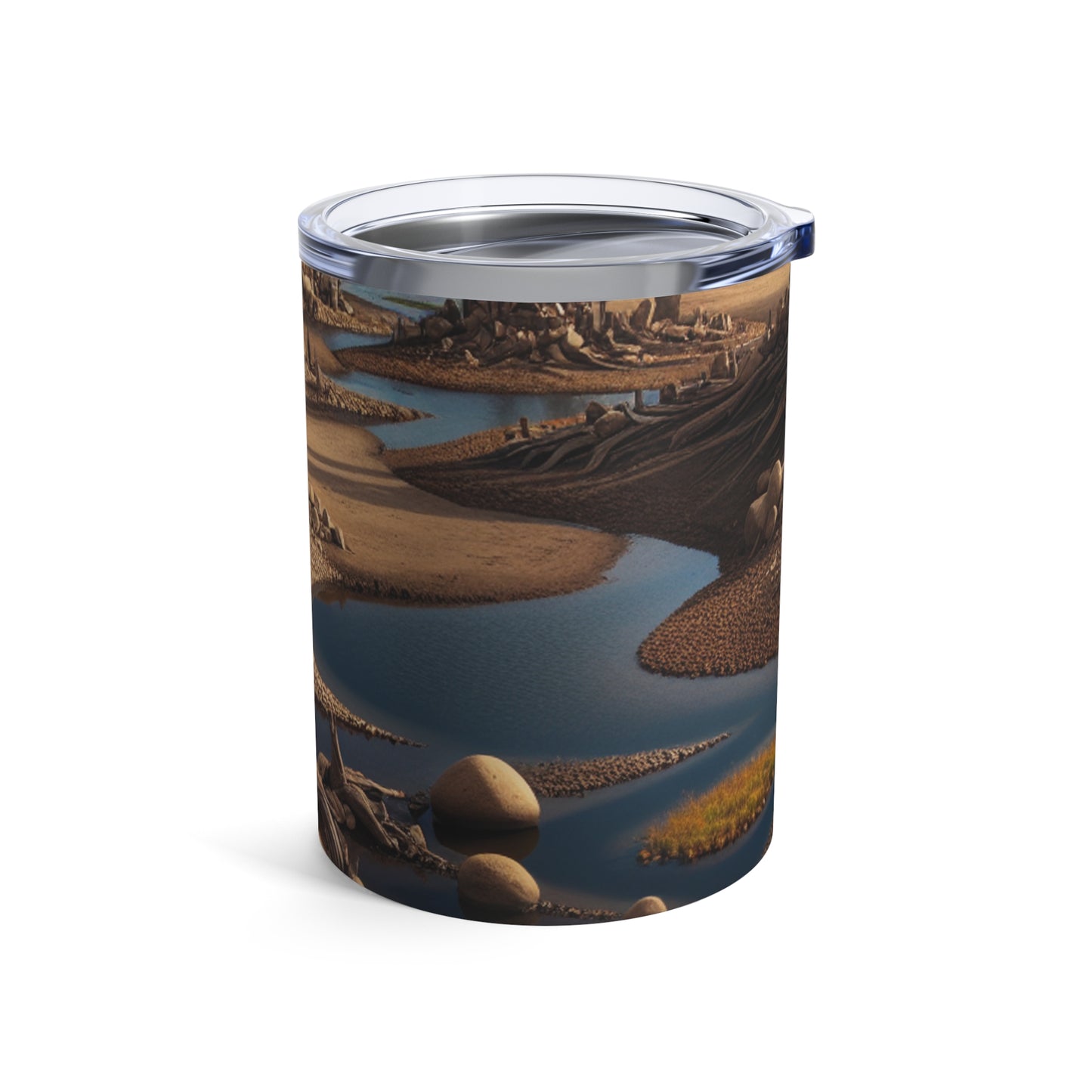 Traces transitoires : une installation immersive de Land Art explorant la fragilité des souvenirs - The Alien Tumbler 10oz Land Art