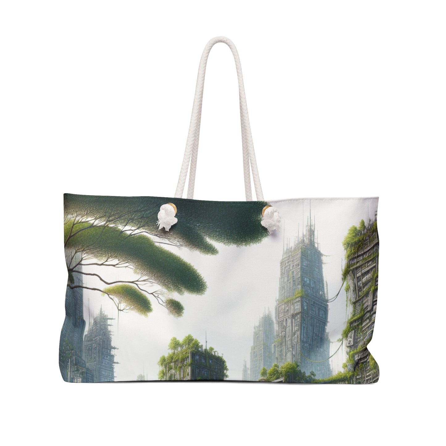 "Nature's Resurgence: The Urban Jungle" - The Alien Weekender Bag