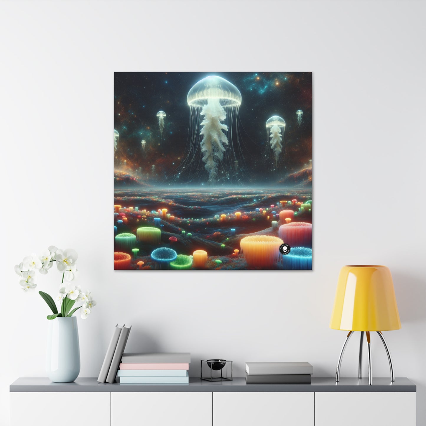 Jellyfish Dreamscape - The Alien Canva