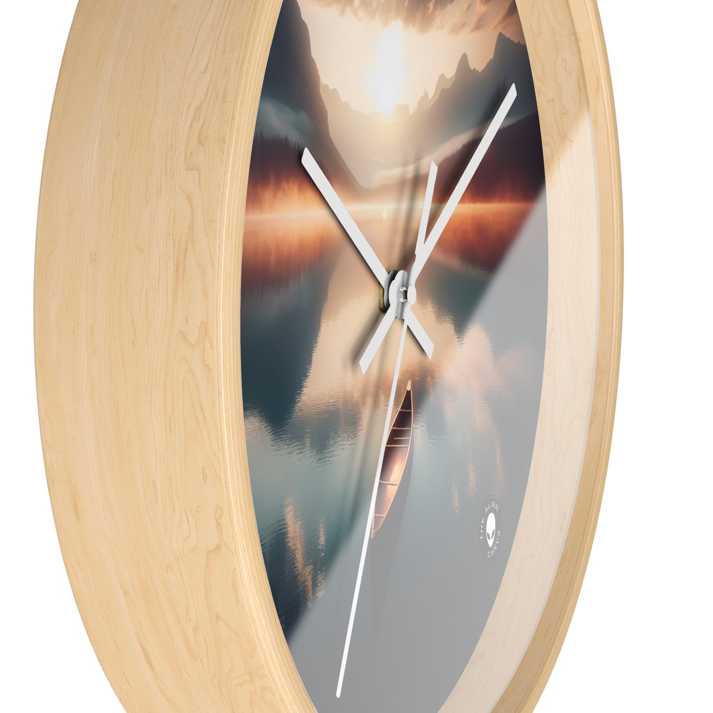 "Tranquil Morning" - The Alien Wall Clock