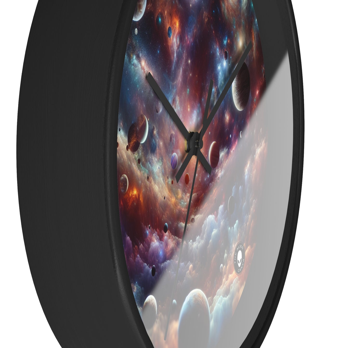 "Galactic Symphony" - The Alien Wall Clock