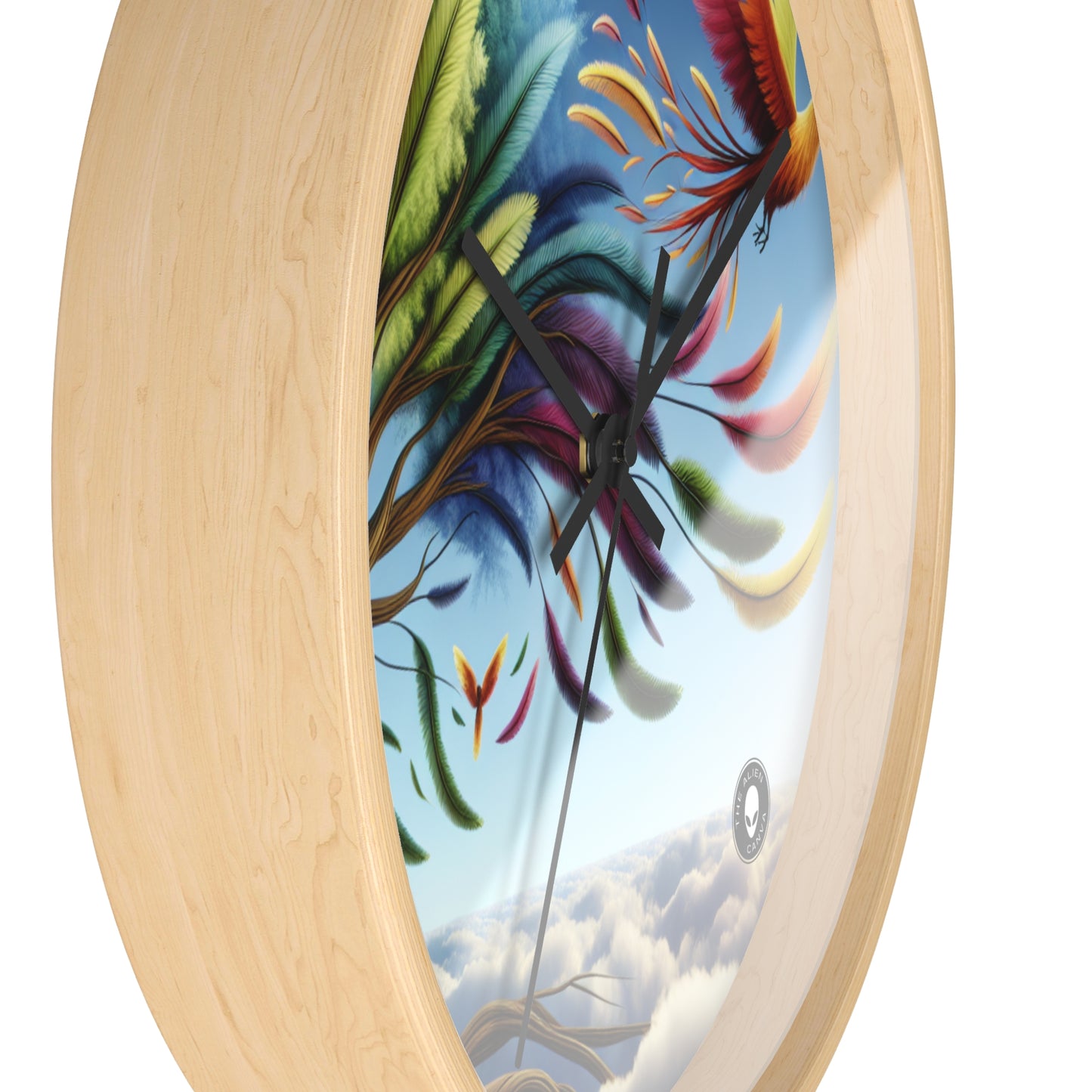 "Fantastical Flora & Fauna: A World of Whimsical Switches" - The Alien Wall Clock