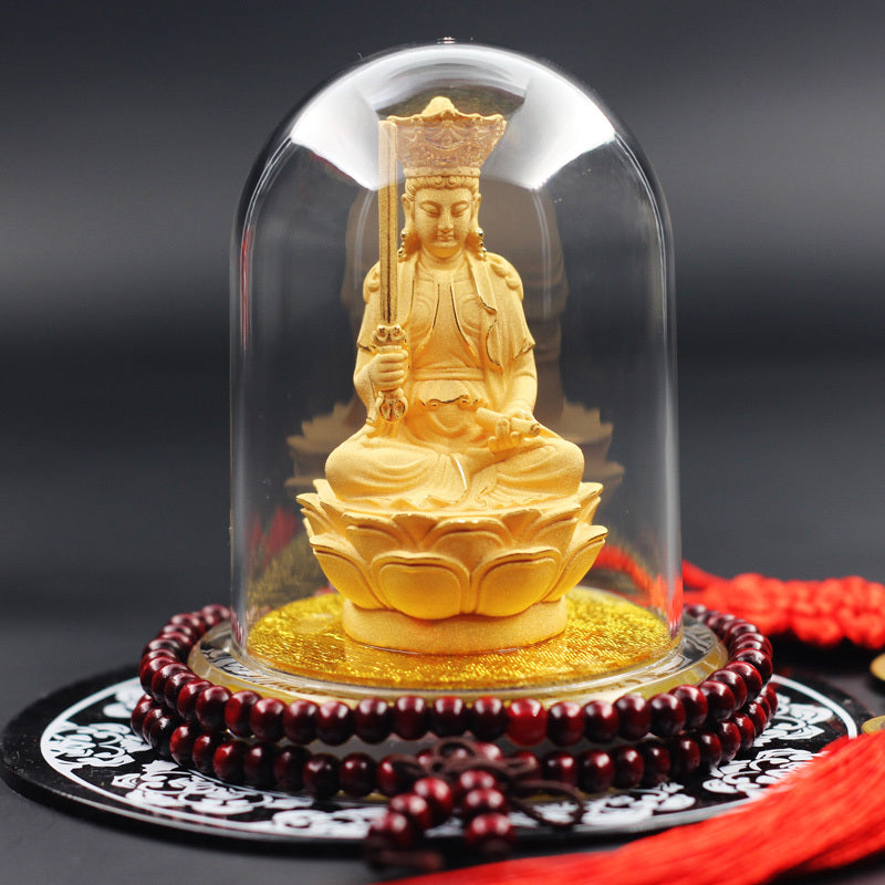 Buddha statue car decoration