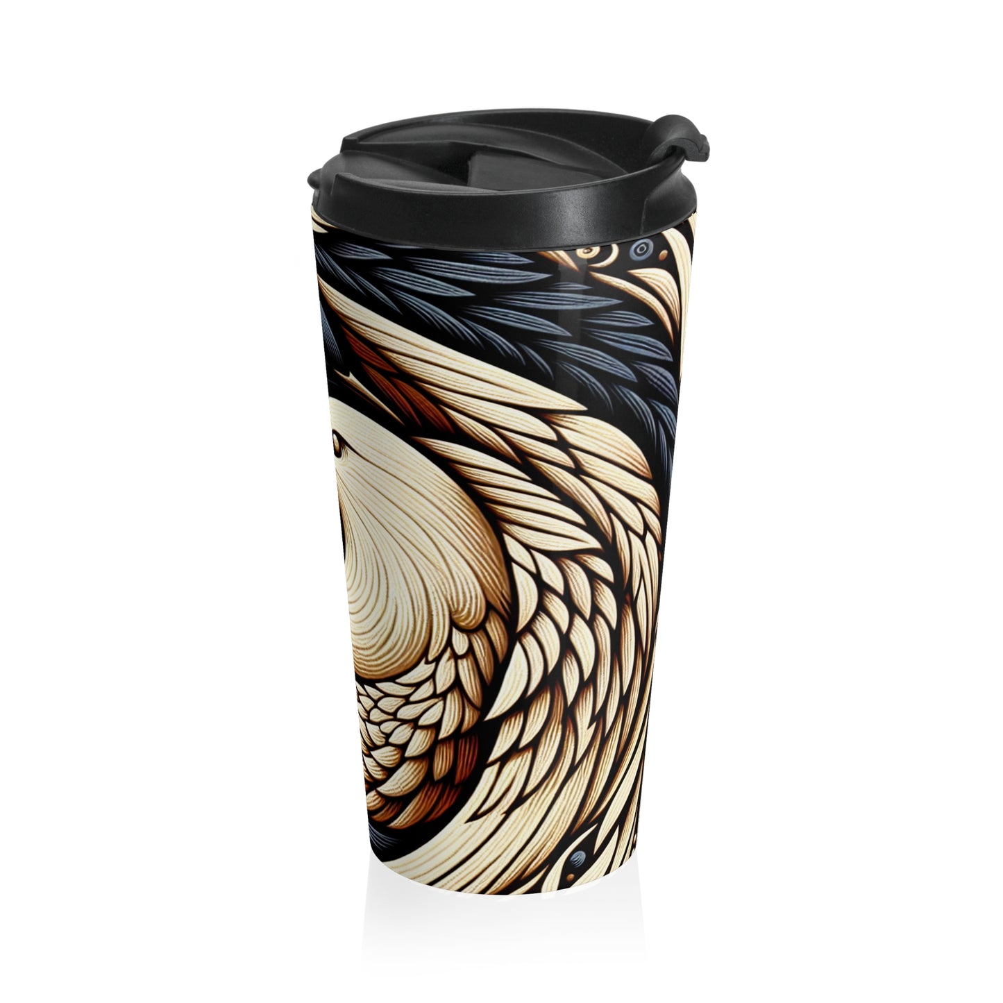 "A Hope For Peace" - The Alien Stainless Steel Travel Mug Symbolism Style