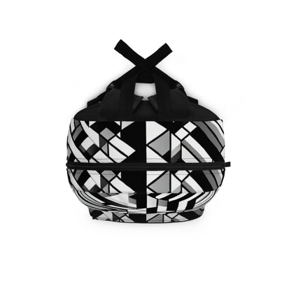 "Perception en mouvement : un chef-d'œuvre époustouflant de l'Op Art" - The Alien Backpack Op Art