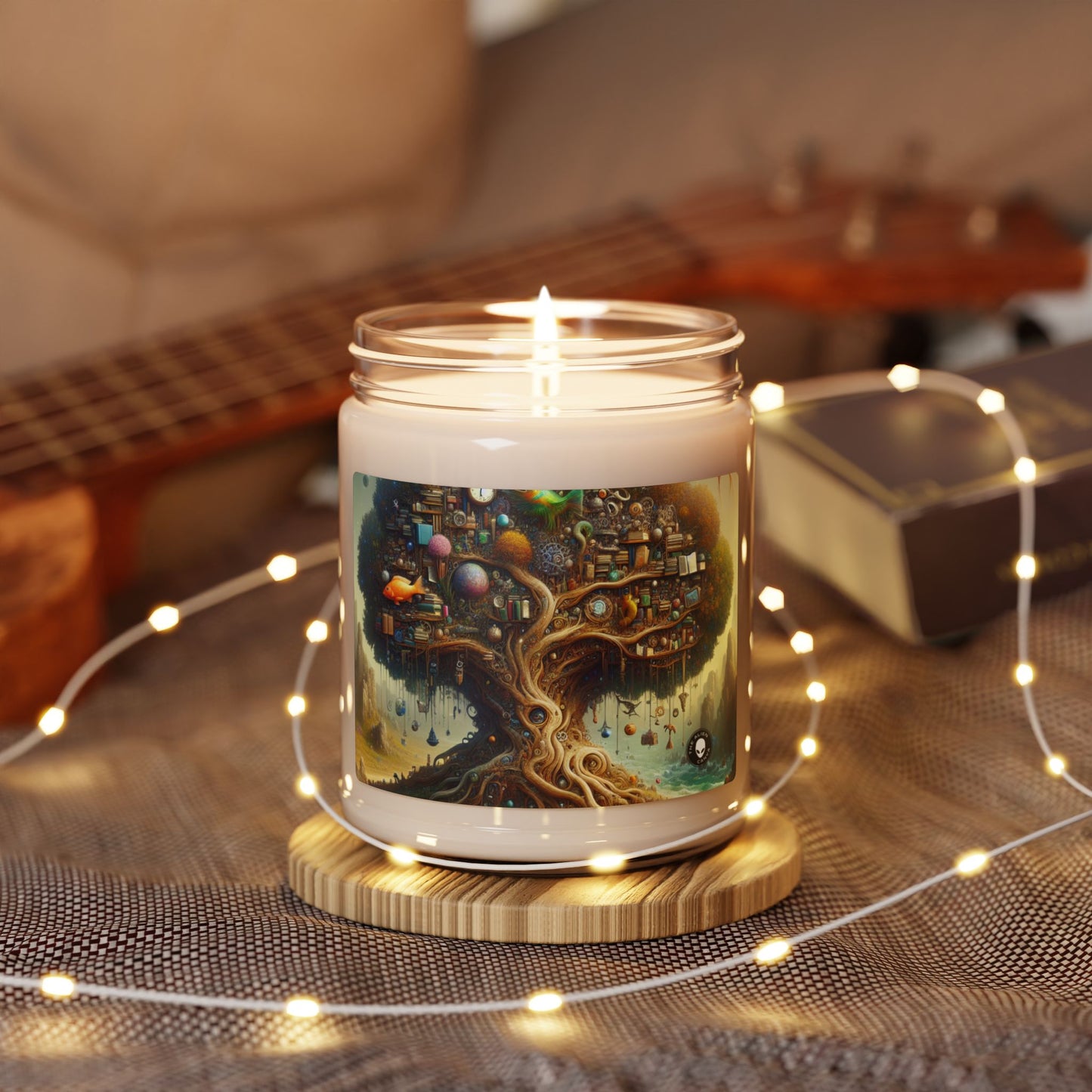 "The Tree of Curiosities" - The Alien Scented Soy Candle 9oz