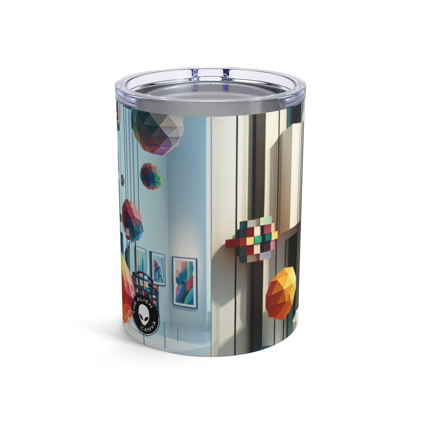 "Dreamscape : une expérience interactive de son et de lumière" - Art d'installation The Alien Tumbler 10oz