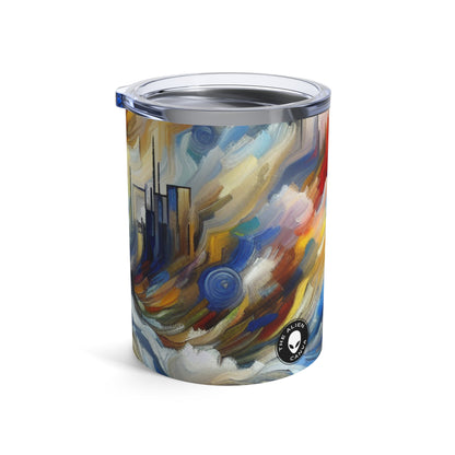 "Tormenta de Emociones" - El Expresionismo Alien Tumbler 10oz