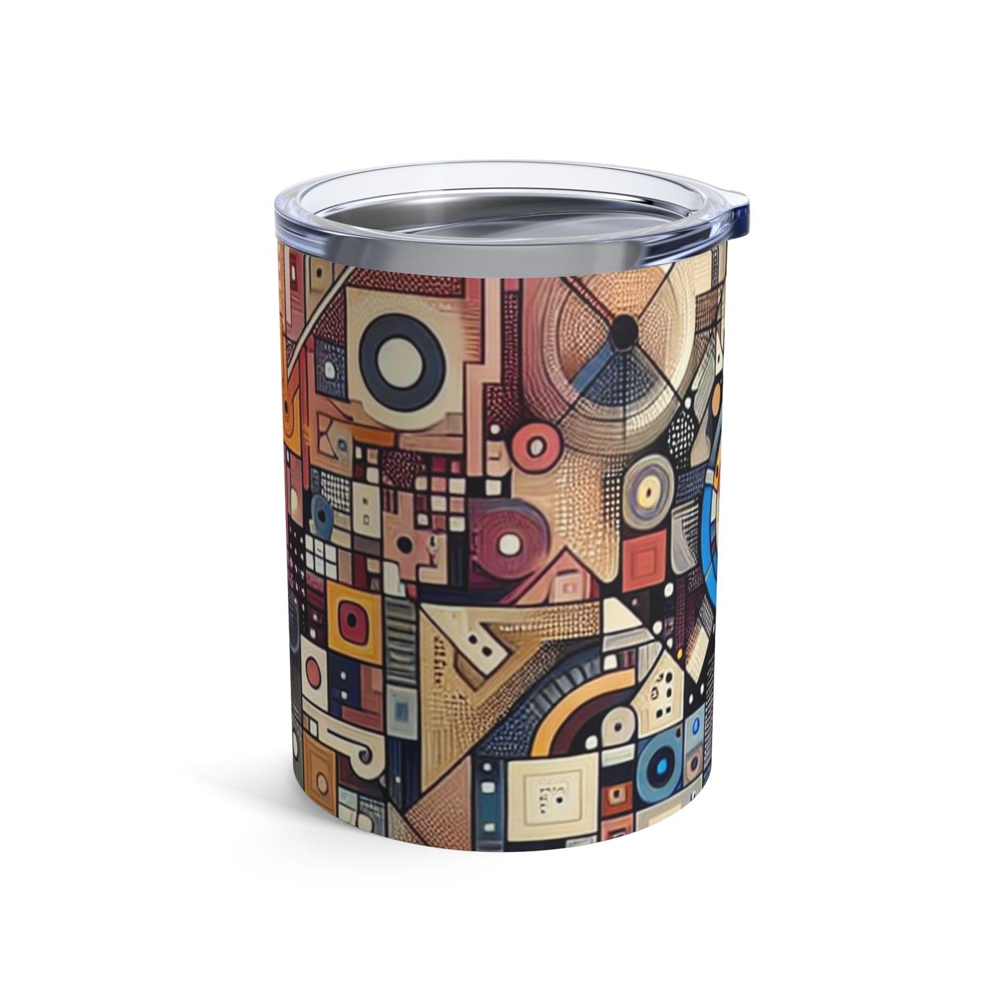 "Connected Hearts: Love in the Digital Age" - The Alien Tumbler 10oz Conceptual Art