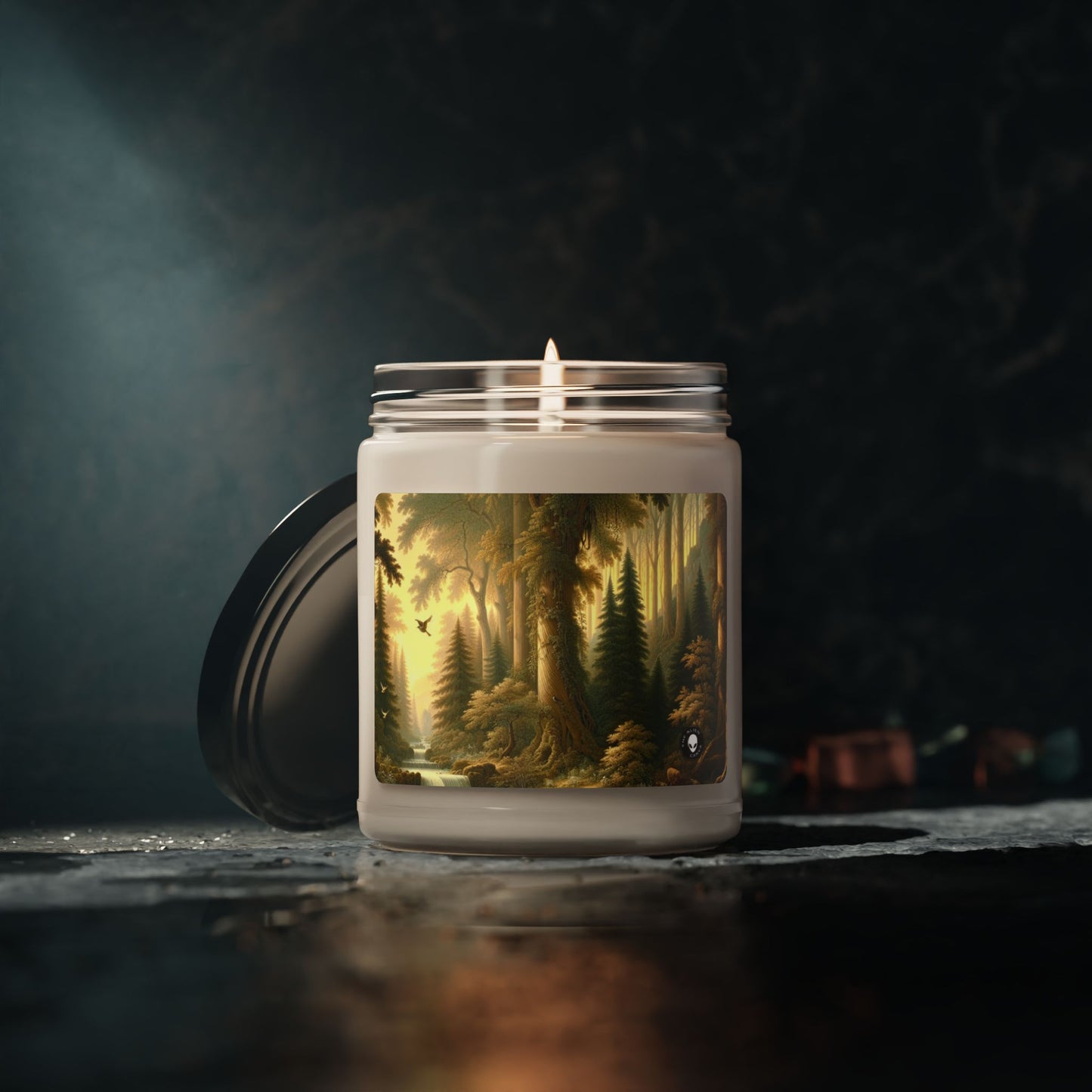 "Tranquil Forest Glen" - The Alien Scented Soy Candle 9oz