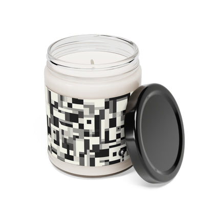 "Cityscape in Analytical Cubism" - The Alien Scented Soy Candle 9oz Analytical Cubism