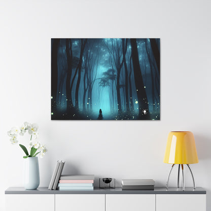 "Guided by Fireflies: A Forest's Secret Lightshow" - The Alien Canva