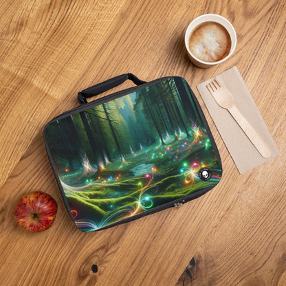 - Crystal-Enchanted Forest: A Tapestry of Light- The Alien Lunch Bag