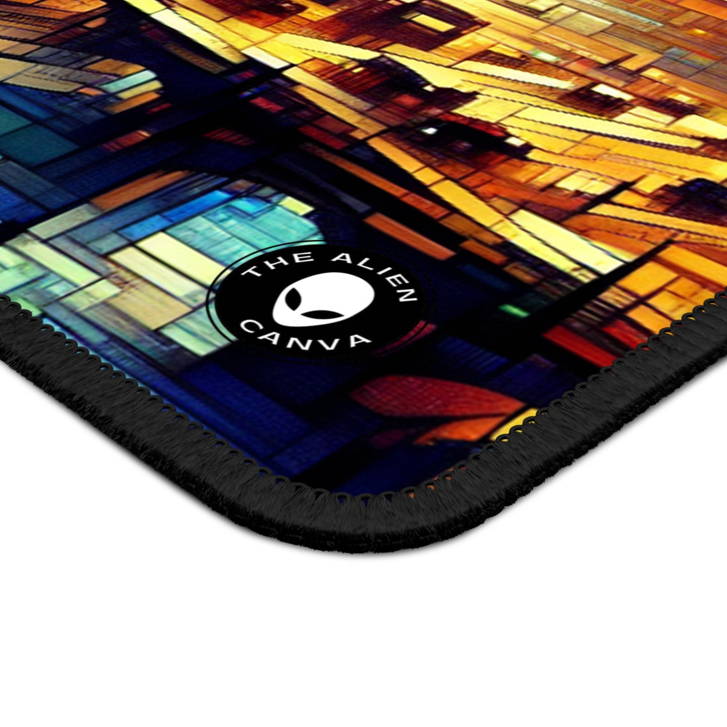 "Un mundo más allá: un paisaje de juego de fantasía épico" - The Alien Gaming Mouse Pad Arte de videojuegos