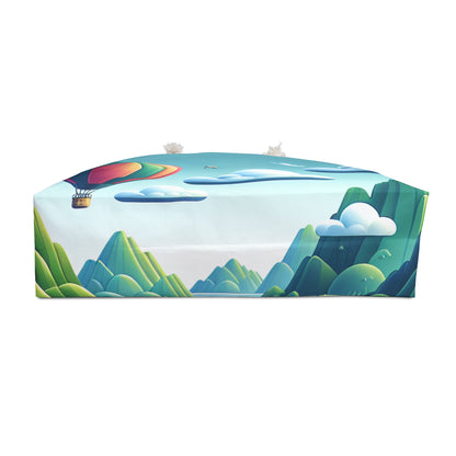 "Tranquil Skies: Hot Air Balloon Adventure" - La bolsa de viaje extraterrestre