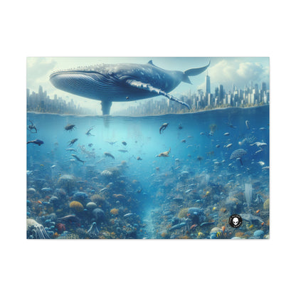 "Whale City: A Surreal Underwater Wonderland" - The Alien Canva