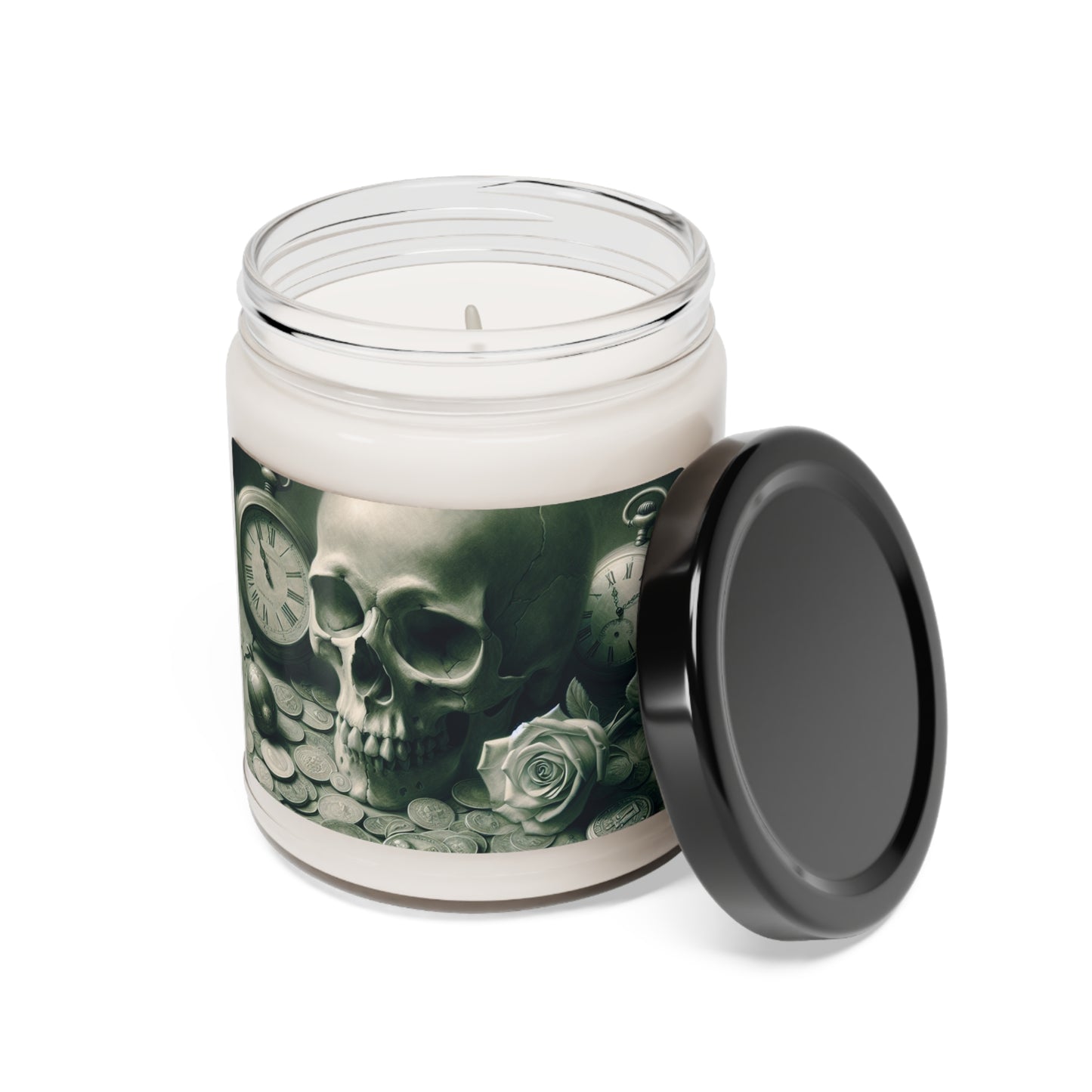 « Lingering Decay » - La bougie de soja parfumée Alien 9oz Vanitas Painting Style