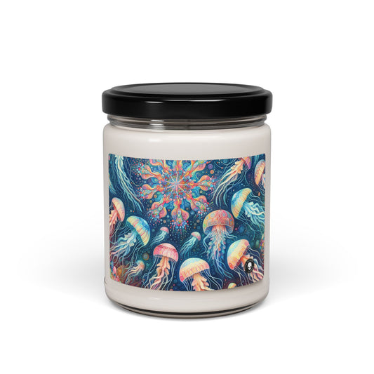 "Luminous Dance of the Deep" - The Alien Scented Soy Candle 9oz