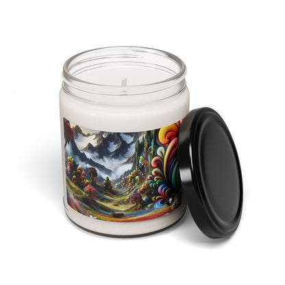 "Candy Mountains and Whimsical Valleys" - The Alien Scented Soy Candle 9oz