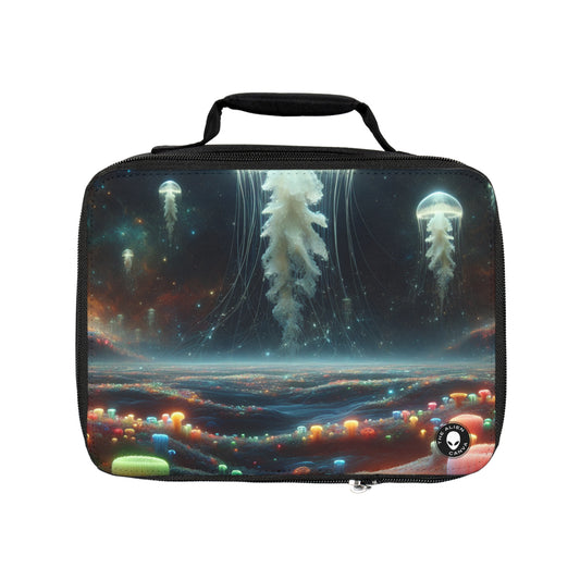 Paisaje onírico de medusas: la bolsa de almuerzo extraterrestre