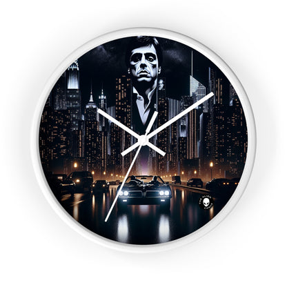 "The World is Mine: A City Drive" - The Alien Wall Clock