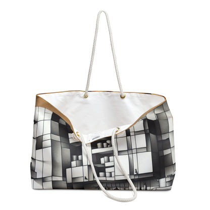 "Cubist Kitchen Collage" - The Alien Weekender Bag Cubism Style