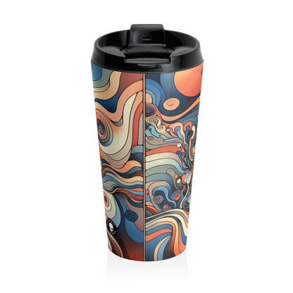 "Unleashing the Unconscious: A Surrealistic Exploration" - The Alien Stainless Steel Travel Mug Surrealist Automatism