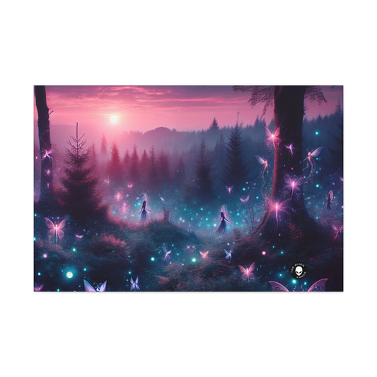 Enchanted Firefly Forest - The Alien Canva