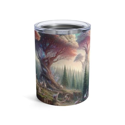 "Bosque de Cristal: Un Reino Mágico" - Vaso Alien de 10 oz