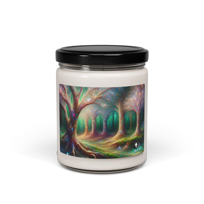 "Crystal Forest Fantasia" - Vela de soja con aroma a alienígena, 9 oz